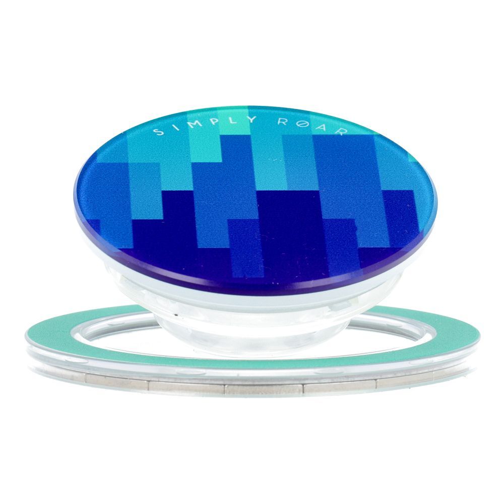 Roar Acrylic Pop Tok - Blue/Green — attēls 2