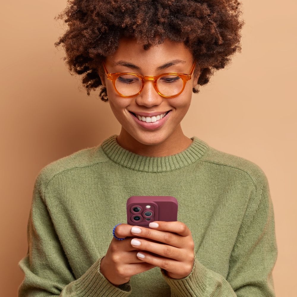Aizsargvāciņš Samsung Galaxy A13 4G – Roar Luna, sarkans — attēls 4
