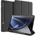 Aizsargvāciņš Samsung Tab S9 FE – DUX DUCIS DOMO foldable with pencil storage, melns