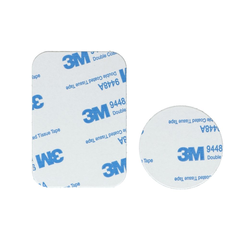 Badge for magnet car holder black and silver — attēls 2