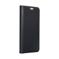 Aizsargvāciņš Samsung A13 5G / A04S – LUNA Gold, melns