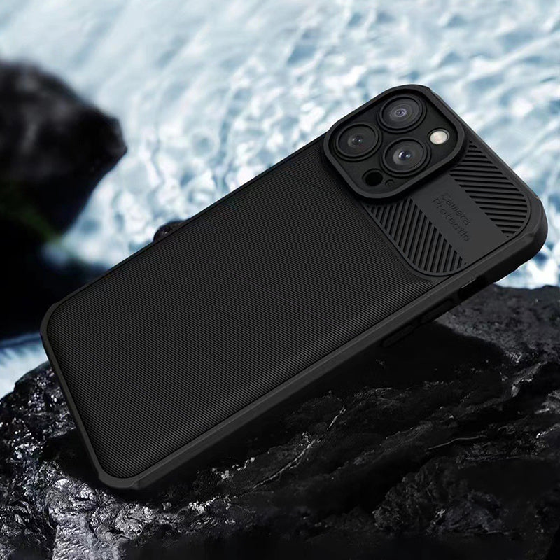Camera Protected aizsargvāciņš Samsung Galaxy A14 5G, melns