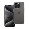 Aizsargvāciņš iPhone 15 Pro (camera protection) – CLEAR 2 mm, caurspīdīgs