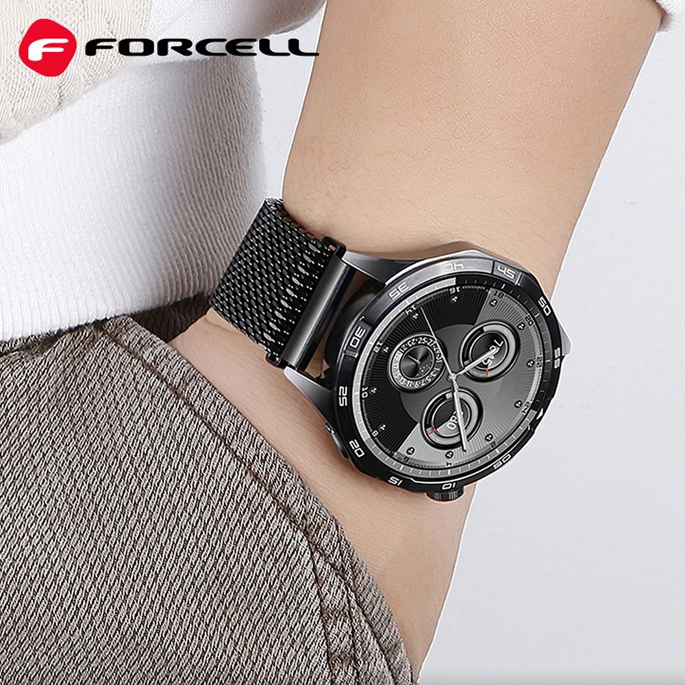 Forcell F-Design FS10 siksniņa Samsung Galaxy Watch 22 mm, zelta