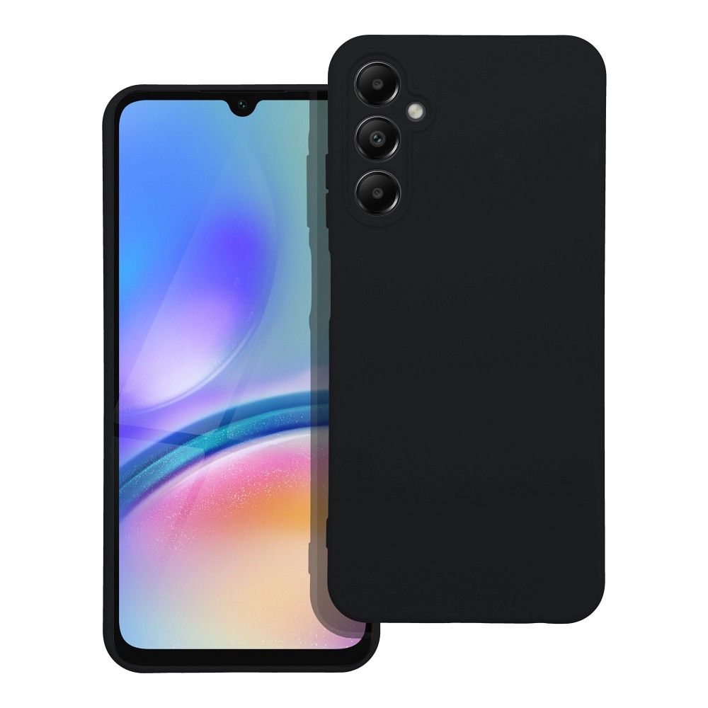 Aizsargvāciņš Samsung A05S – SILICONE, melns