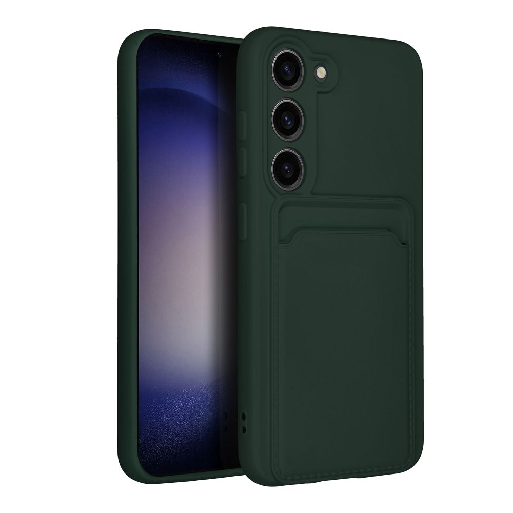 Aizsargvāciņš Samsung S23 Plus – CARD, zaļš — attēls 2