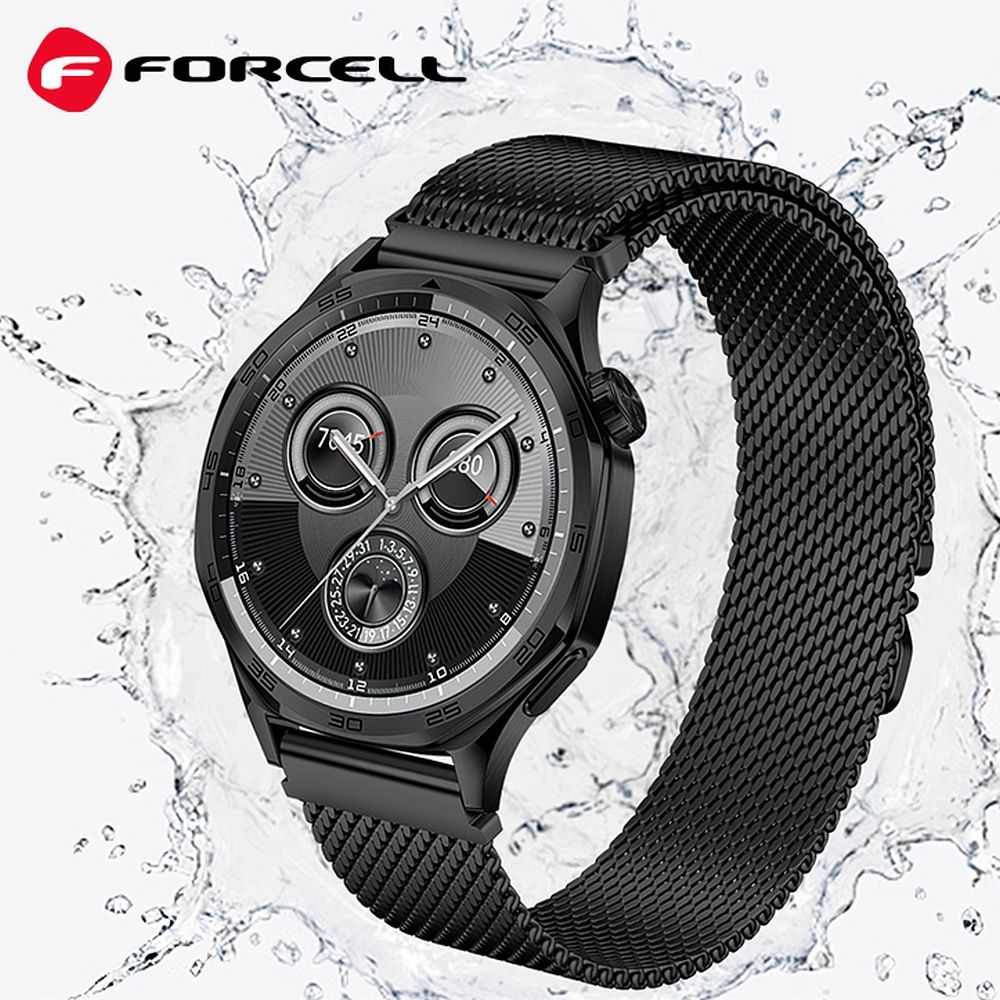 Forcell F-Design FS10 siksniņa Samsung Galaxy Watch 22 mm, zelta