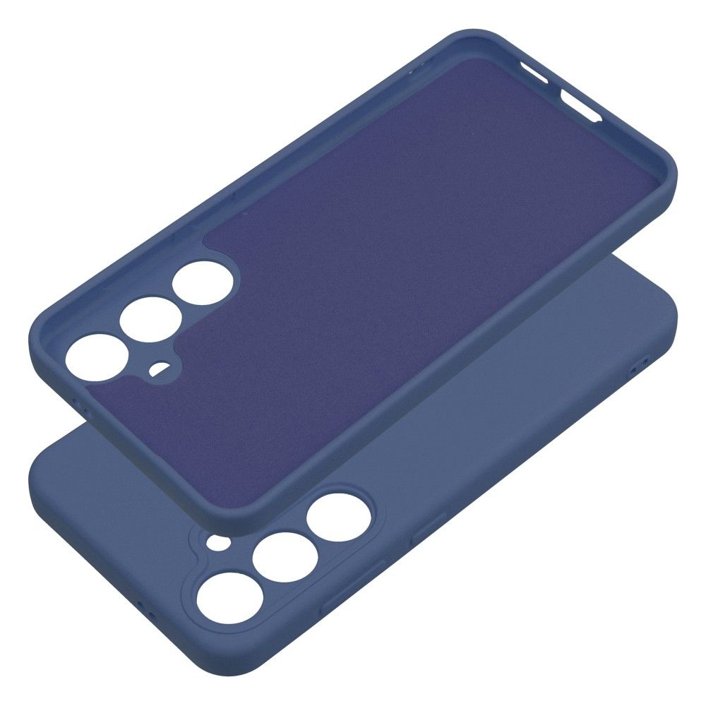 Aizsargvāciņš Samsung S24 Plus – SILICONE, zils — attēls 3