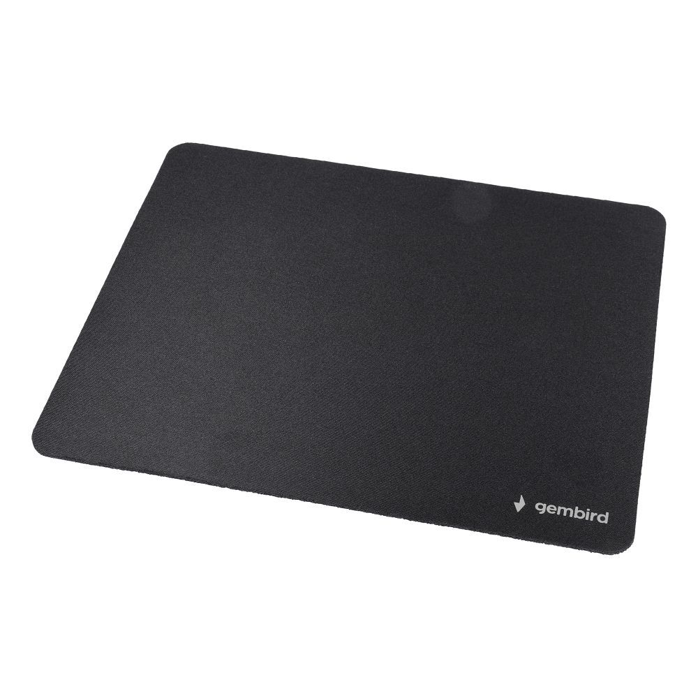 Mousepad 220 x 180 x 2 mm with non-slip rubber underside MP-S-BK black — attēls 2
