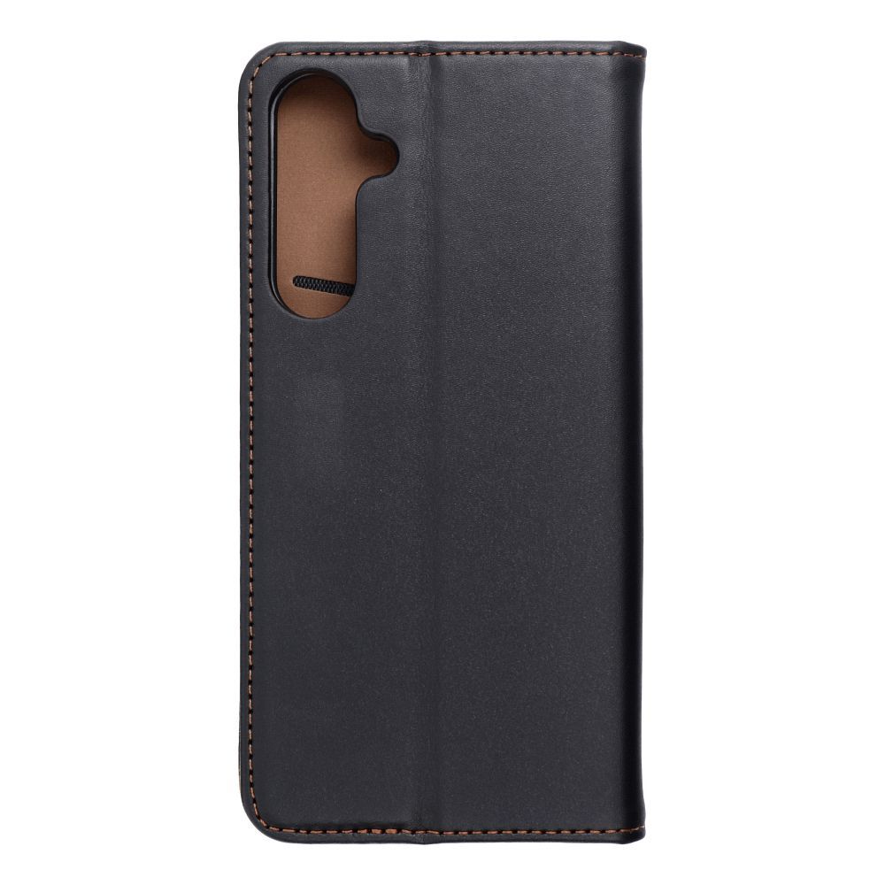 Aizsargvāciņš Samsung A55 5G – SMART PRO leather, melns — attēls 2
