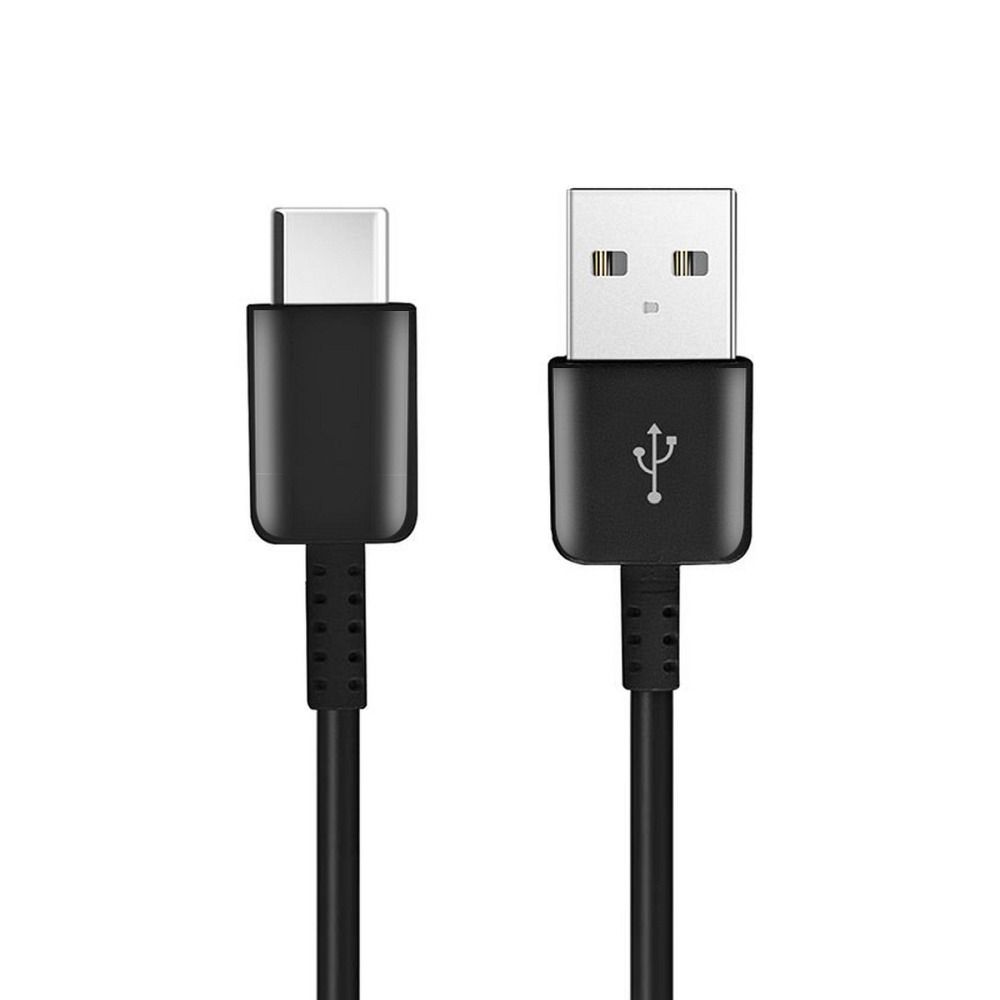 Kabelis Cable USB A to Type C 2.0 HD21 1 m black