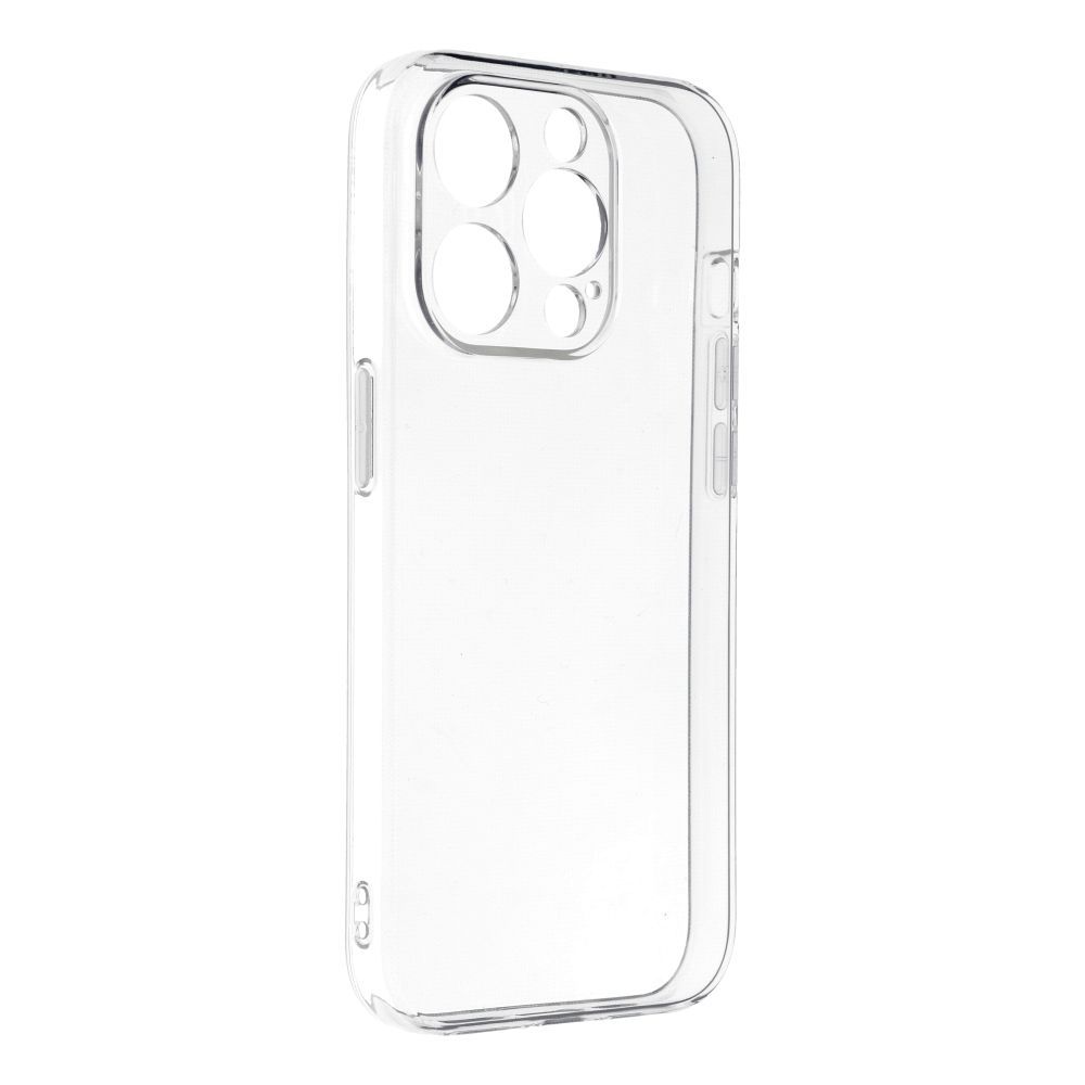 Aizsargvāciņš iPhone 15 Pro (camera protection) – CLEAR 2 mm, caurspīdīgs — attēls 2