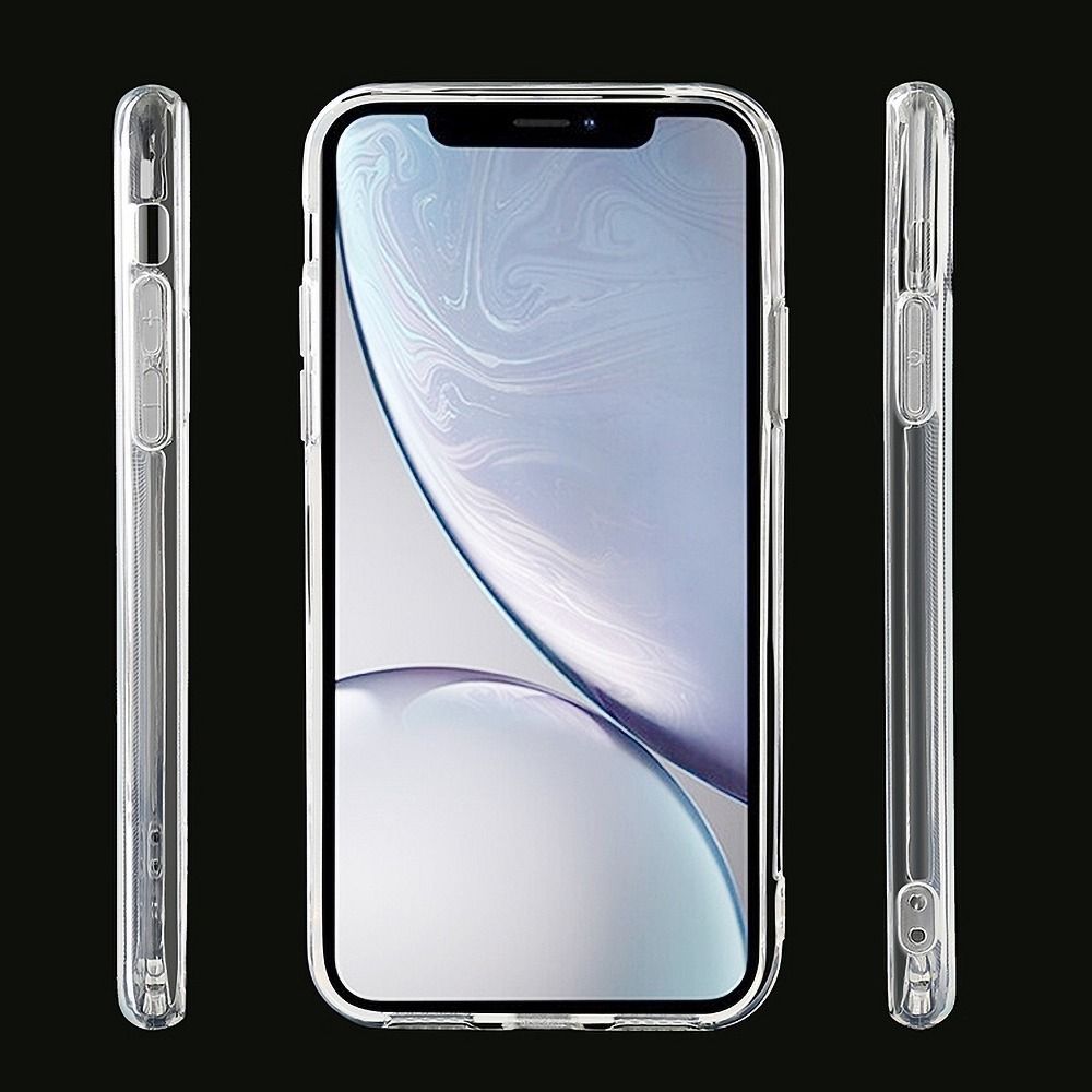 Aizsargvāciņš iPhone XR – CLEAR 2 mm BOX, caurspīdīgs — attēls 3