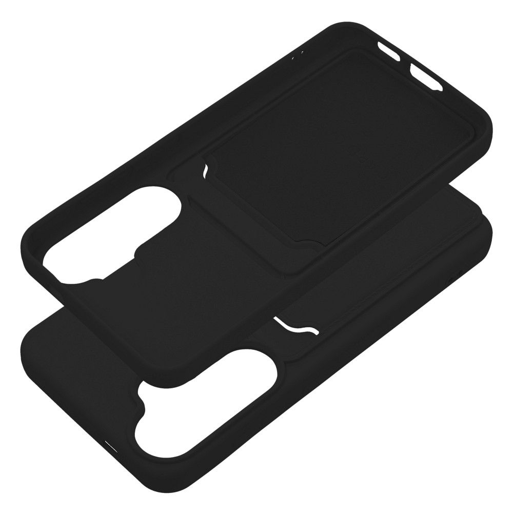 Aizsargvāciņš Samsung S24 – CARD, melns — attēls 3