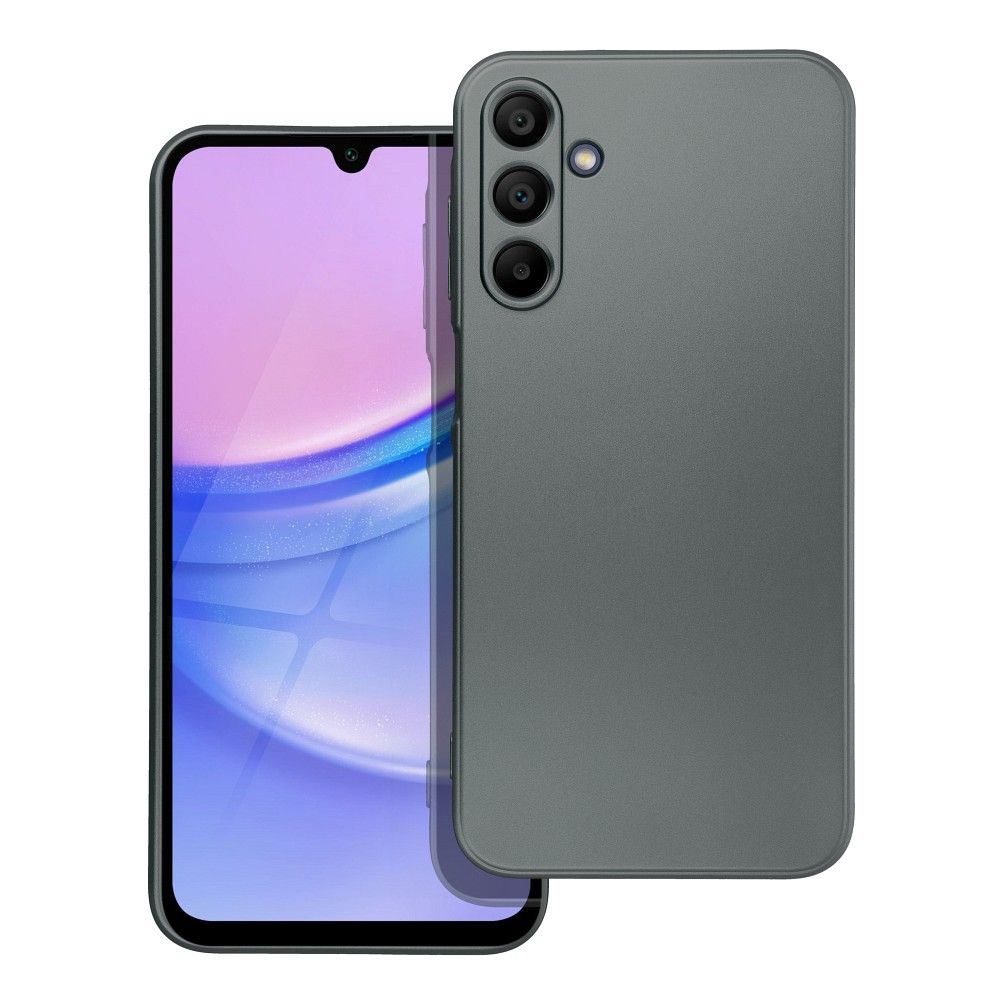 Aizsargvāciņš Samsung A15 5G / A15 4G – METALLIC, pelēks