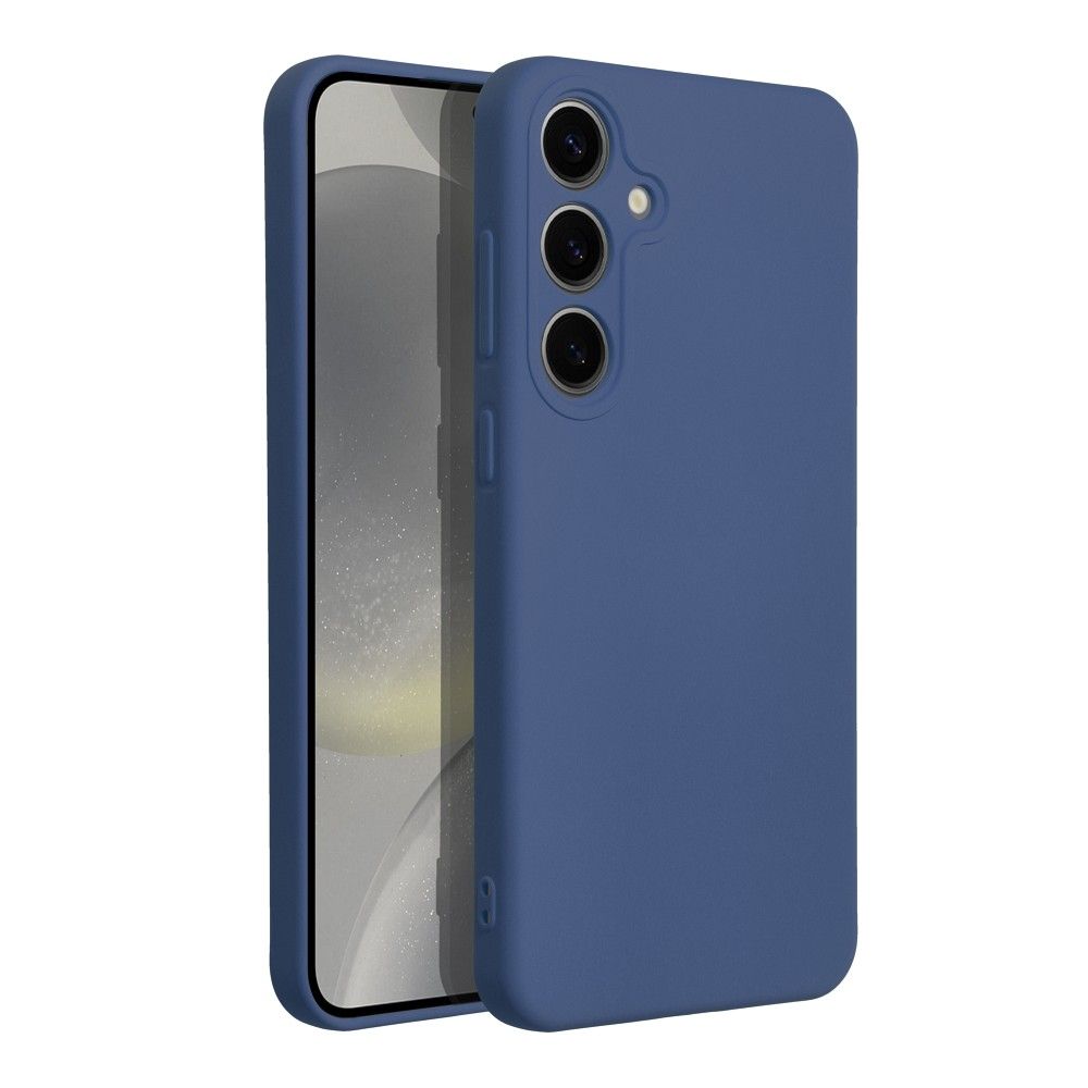 Aizsargvāciņš Samsung S24 Plus – SILICONE, zils — attēls 2