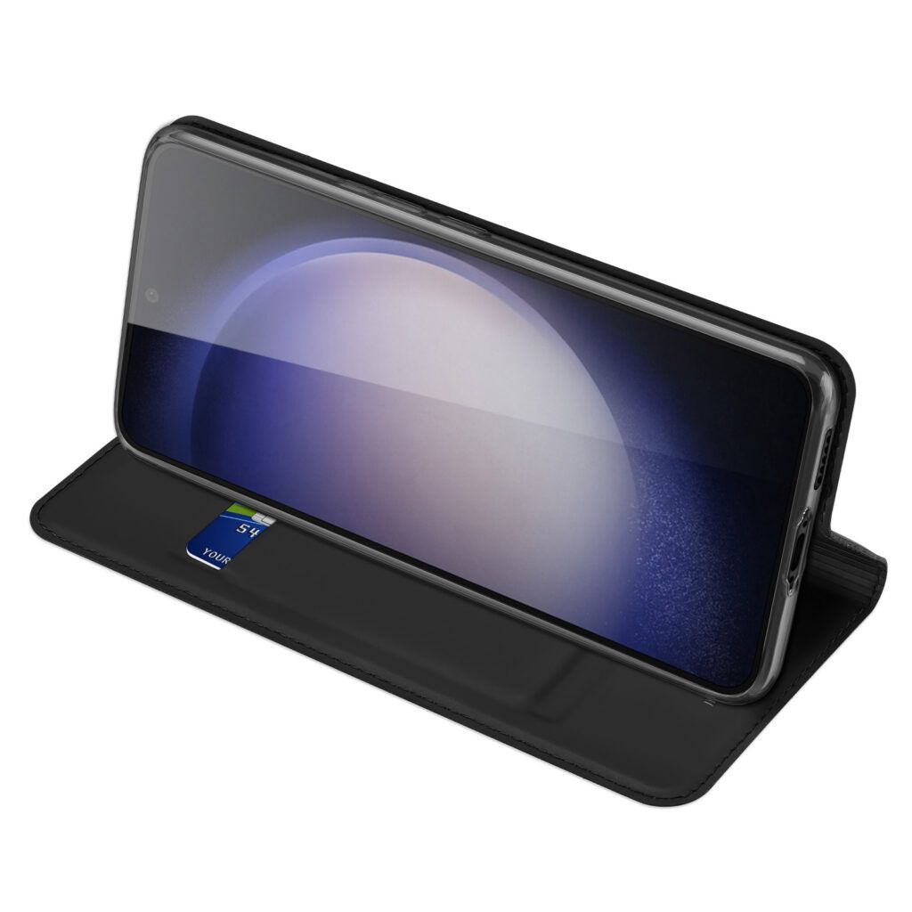 Aizsargvāciņš Samsung S23 FE – DUX DUCIS wallet SKIN PRO, zils — attēls 2