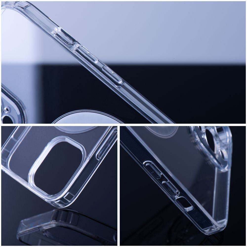 Aizsargvāciņš iPhone 16 – CLEAR MAG with camera protection compatible with MagSafe, caurspīdīgs — attēls 4