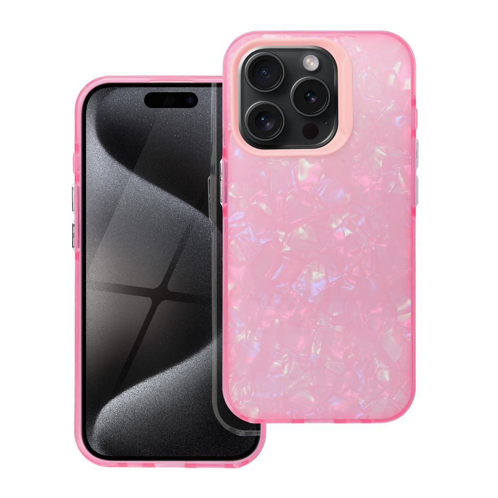 Aizsargvāciņš iPhone 16 PRO – TUTTI FRUTTI, rozā
