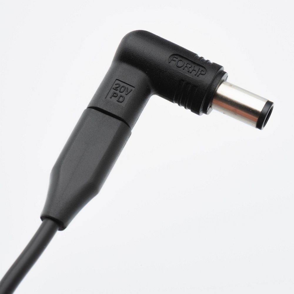 Forcell F-Energy E856 USB-C PD 65 W portatīvā datora lādētājs ar 6 uzgaļiem, melns