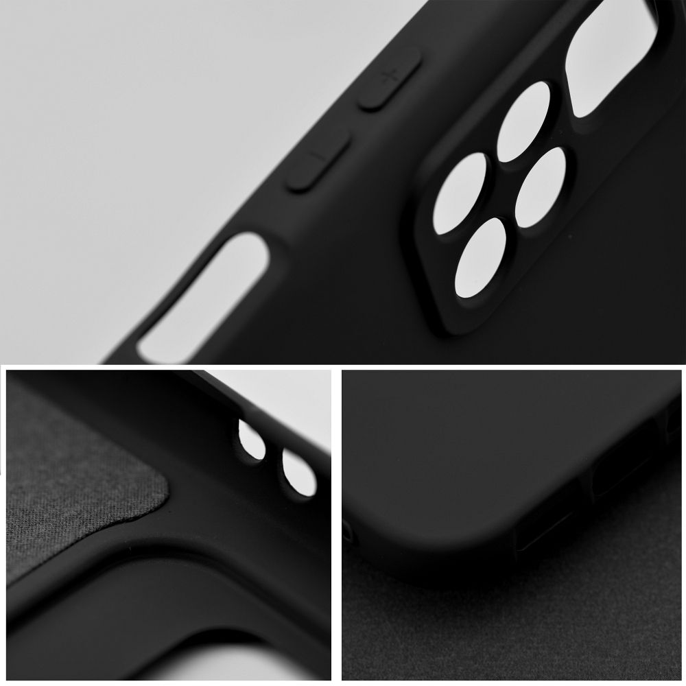 Aizsargvāciņš Xiaomi Redmi Note 10 / 10S – SILICONE, melns — attēls 4