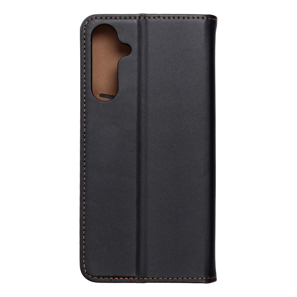 Aizsargvāciņš Samsung A25 5G – SMART PRO leather, melns — attēls 2