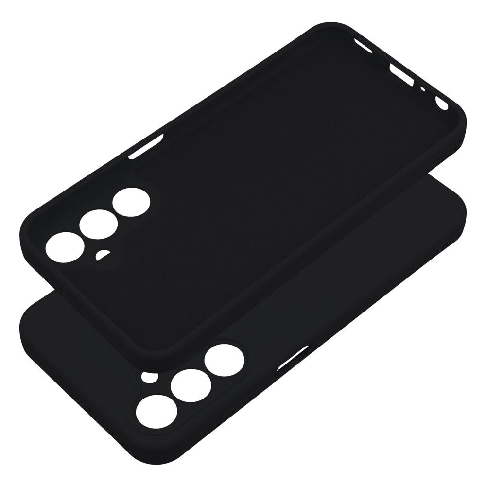 Aizsargvāciņš Samsung A25 5G – SILICONE, melns — attēls 2