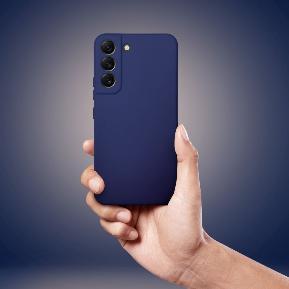 Aizsargvāciņš Samsung A55 5G – SOFT, tumši zils — attēls 3