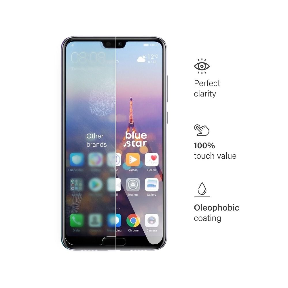 Aizsargstikls HUAWEI P20 Pro – Blue Star — attēls 4