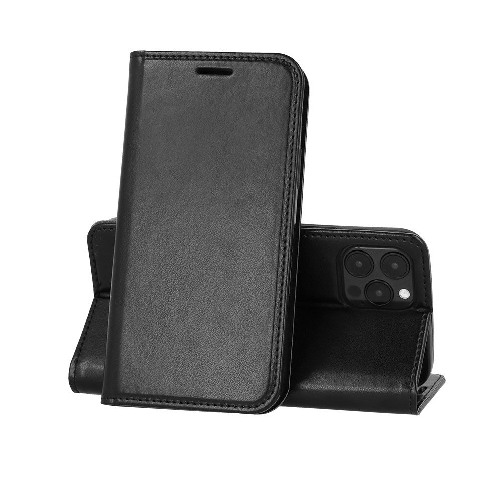Magnet Elite atverams maciņš Samsung Galaxy A24 4G, melns