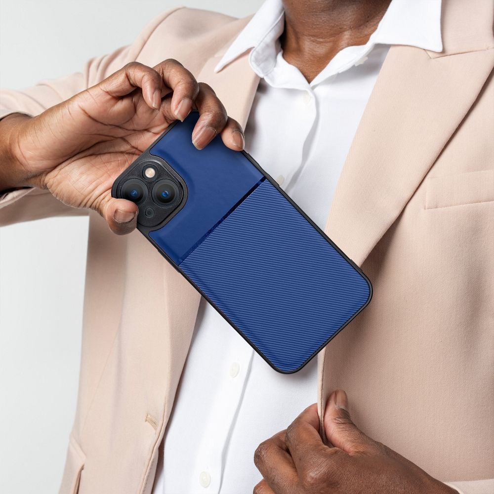 Aizsargvāciņš Xiaomi Redmi Note 12S – NOBLE, zils — attēls 4