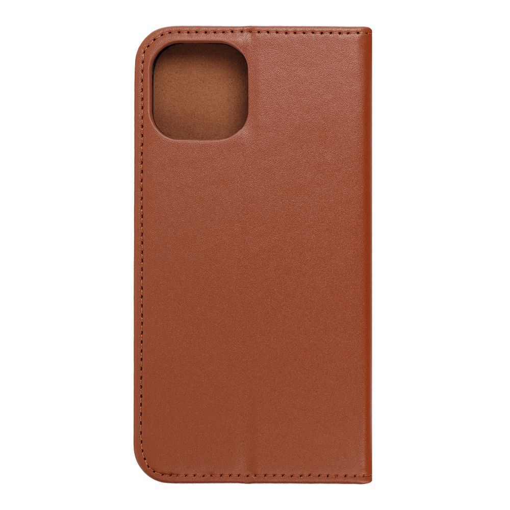 Aizsargvāciņš iPhone 14 – Leather SMART PRO, brūns — attēls 2