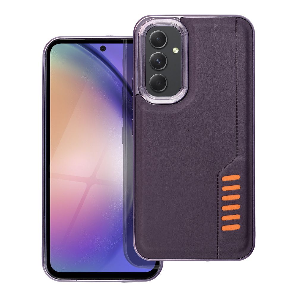 Aizsargvāciņš Samsung A54 5G dark – MILANO, violets