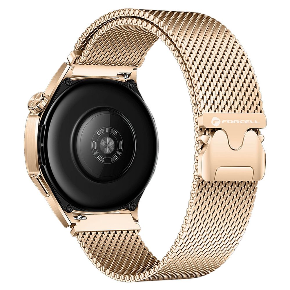 Forcell F-Design FS10 siksniņa Samsung Galaxy Watch 22 mm, zelta