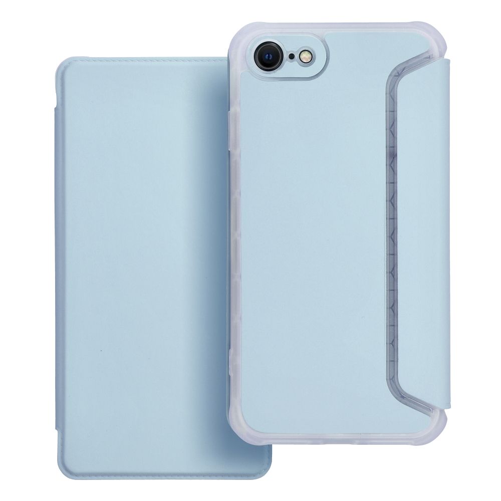 Aizsargvāciņš iPhone 7 / 8 / SE 2020 / SE 2022 – PIANO, gaiši zils