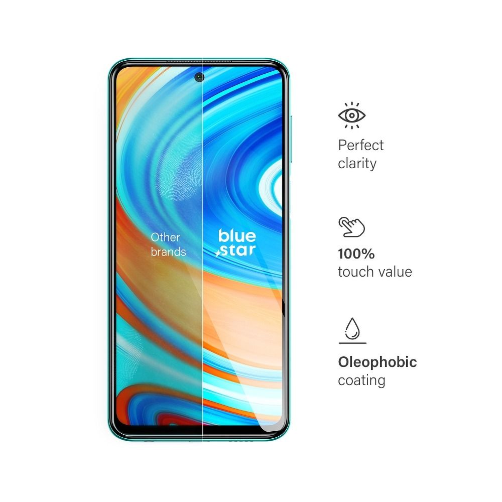 Aizsargstikls Xiaomi Redmi Note 9 Pro – Blue Star — attēls 4
