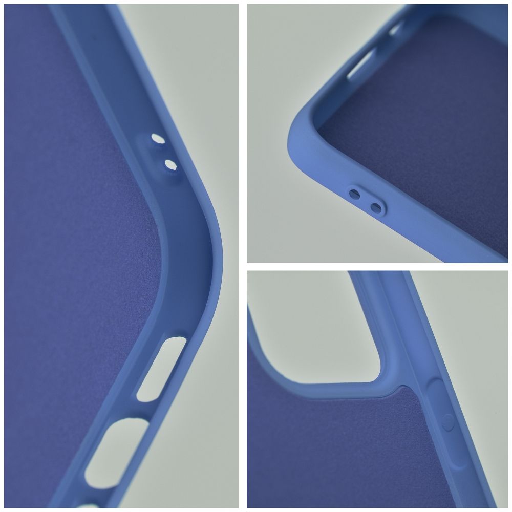 Aizsargvāciņš iPhone 16 Pro Max – SILICONE, zils — attēls 3