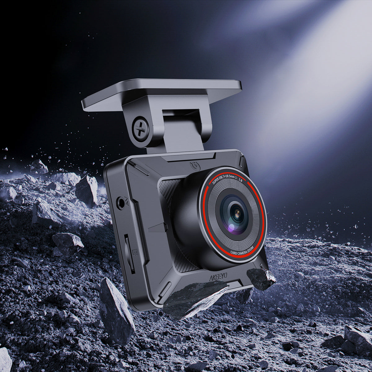 AKEEYO P1 Full HD 30 fps auto videoreģistrators, melns