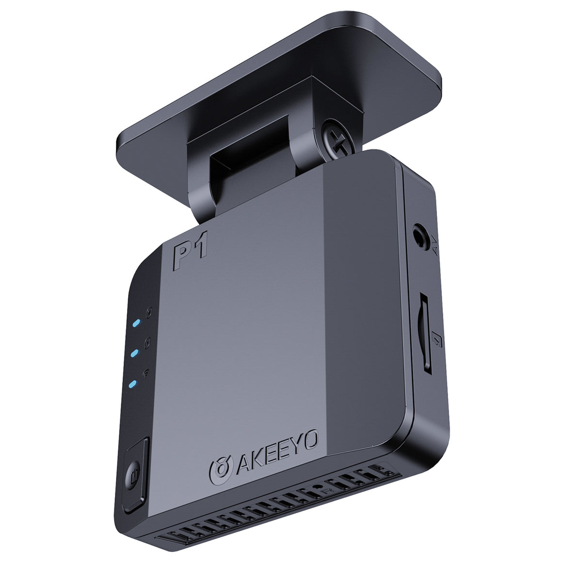 AKEEYO P1 Full HD 30 fps auto videoreģistrators, melns