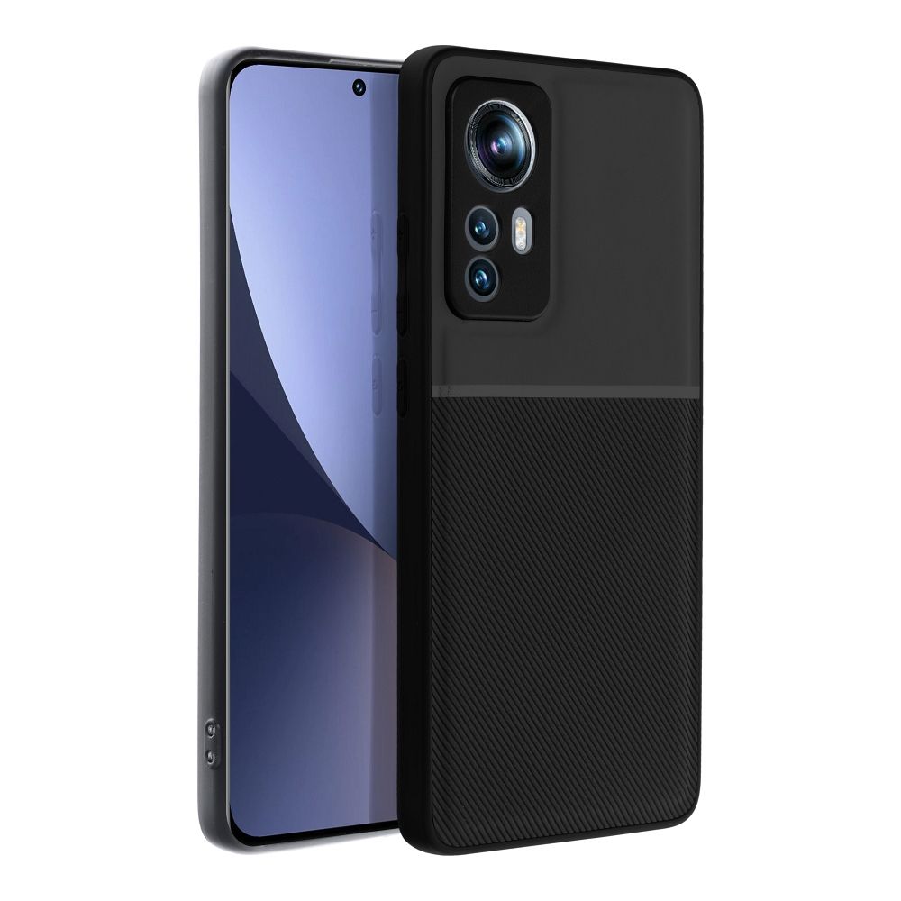 Aizsargvāciņš Xiaomi 12 Lite – NOBLE, melns — attēls 2