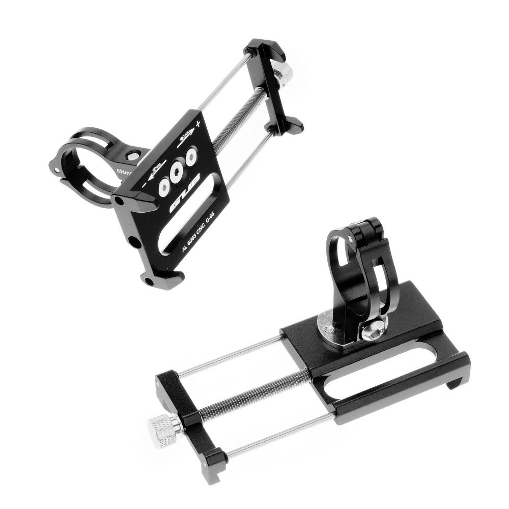GUB bike holder for mobile phone G85 Aluminium black — attēls 3