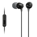 Sony MDR-EX15AP In-Ear Earphone ar mikrofonu melns EU