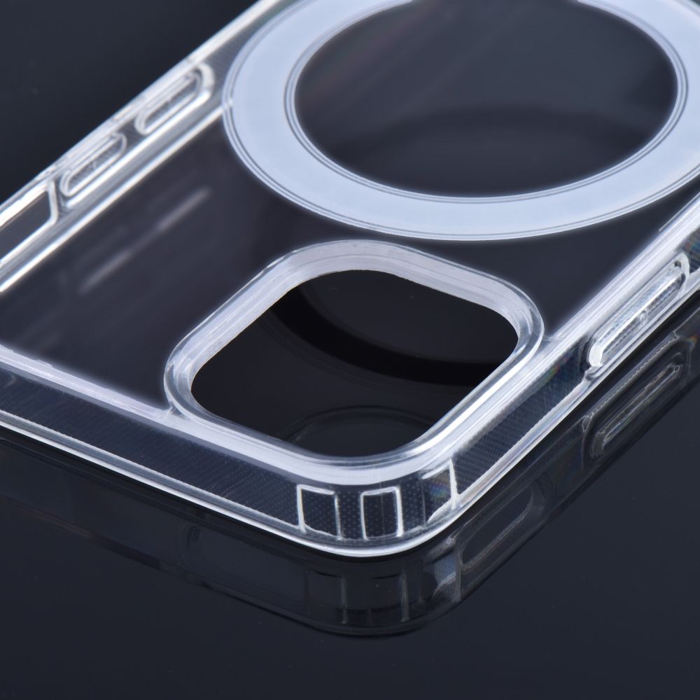 Aizsargvāciņš Samsung S24 Ultra – CLEAR MAG compatible with MagSafe, caurspīdīgs — attēls 3