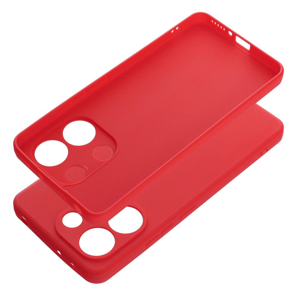 Aizsargvāciņš Xiaomi Redmi Note 13 4G – SOFT, sarkans — attēls 2