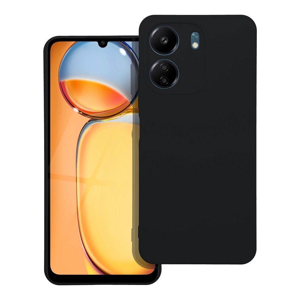 Aizsargvāciņš Xiaomi Redmi 13C / POCO C65 – SILICONE, melns