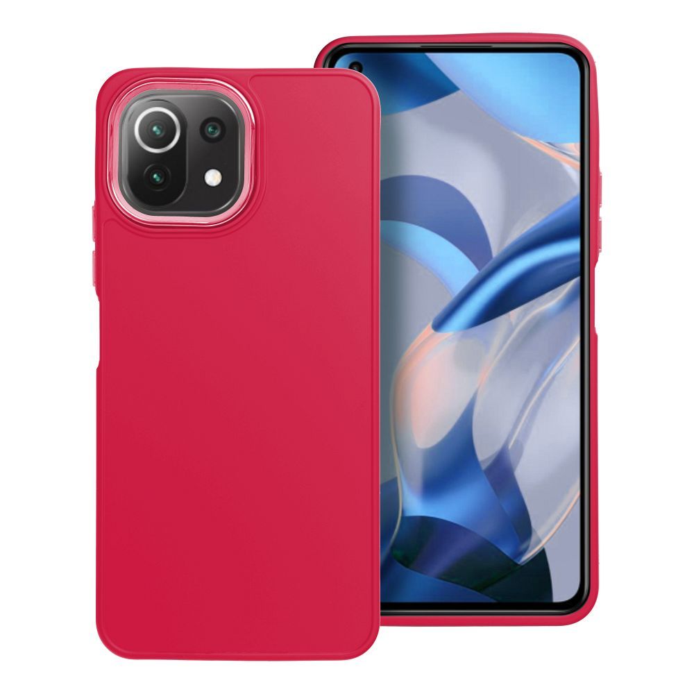 Aizsargvāciņš Xiaomi Mi 11 Lite 5G / Mi 11 Lite LTE ( 4G ) / Mi 11 Lite NE magenta – FRAME