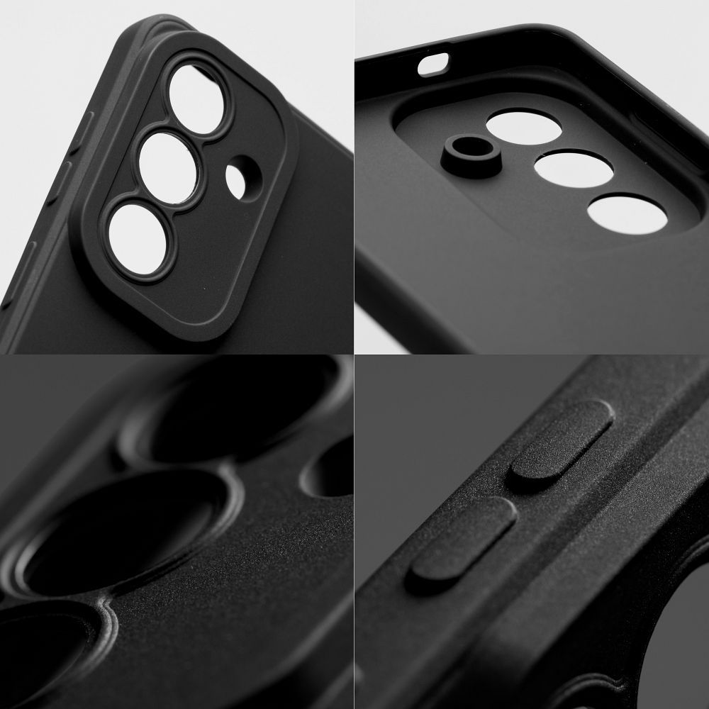 Matt 2.0 aizsargvāciņš Xiaomi Redmi Note 17 4G / 5G, melns