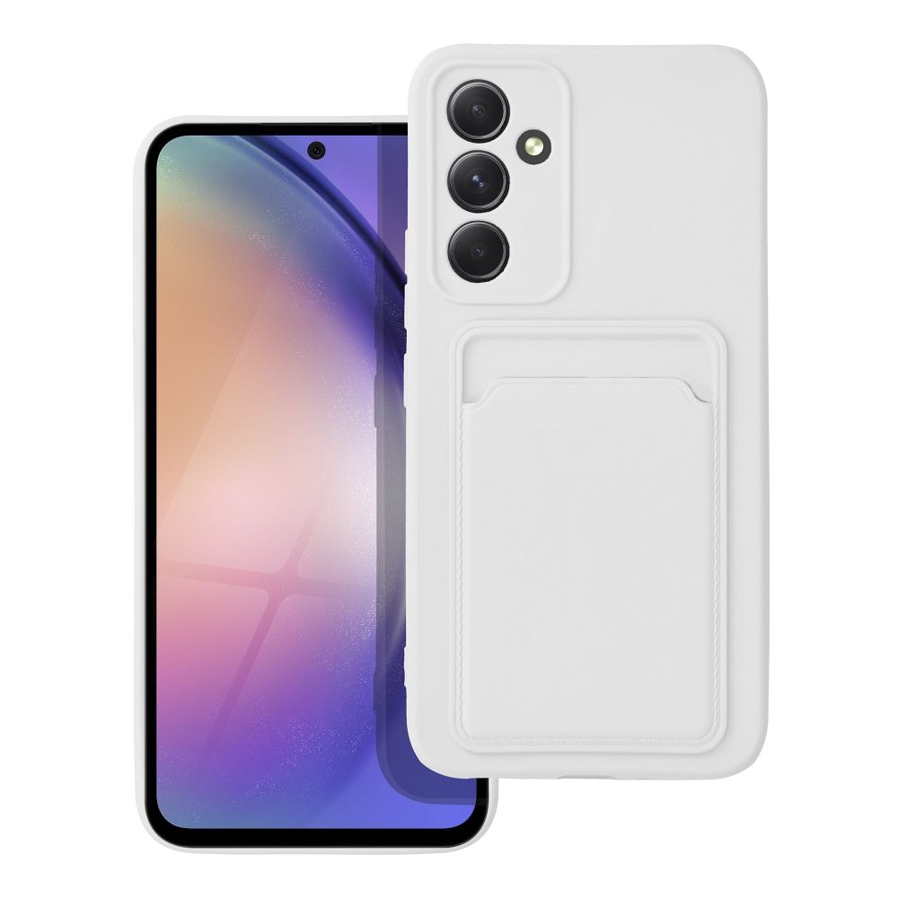 Aizsargvāciņš Samsung A54 5G – CARD, balts
