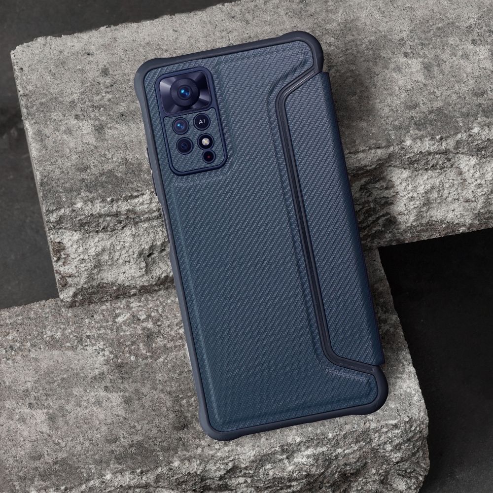 Aizsargvāciņš Xiaomi Redmi Note 11 / 11S – RAZOR, zils — attēls 4