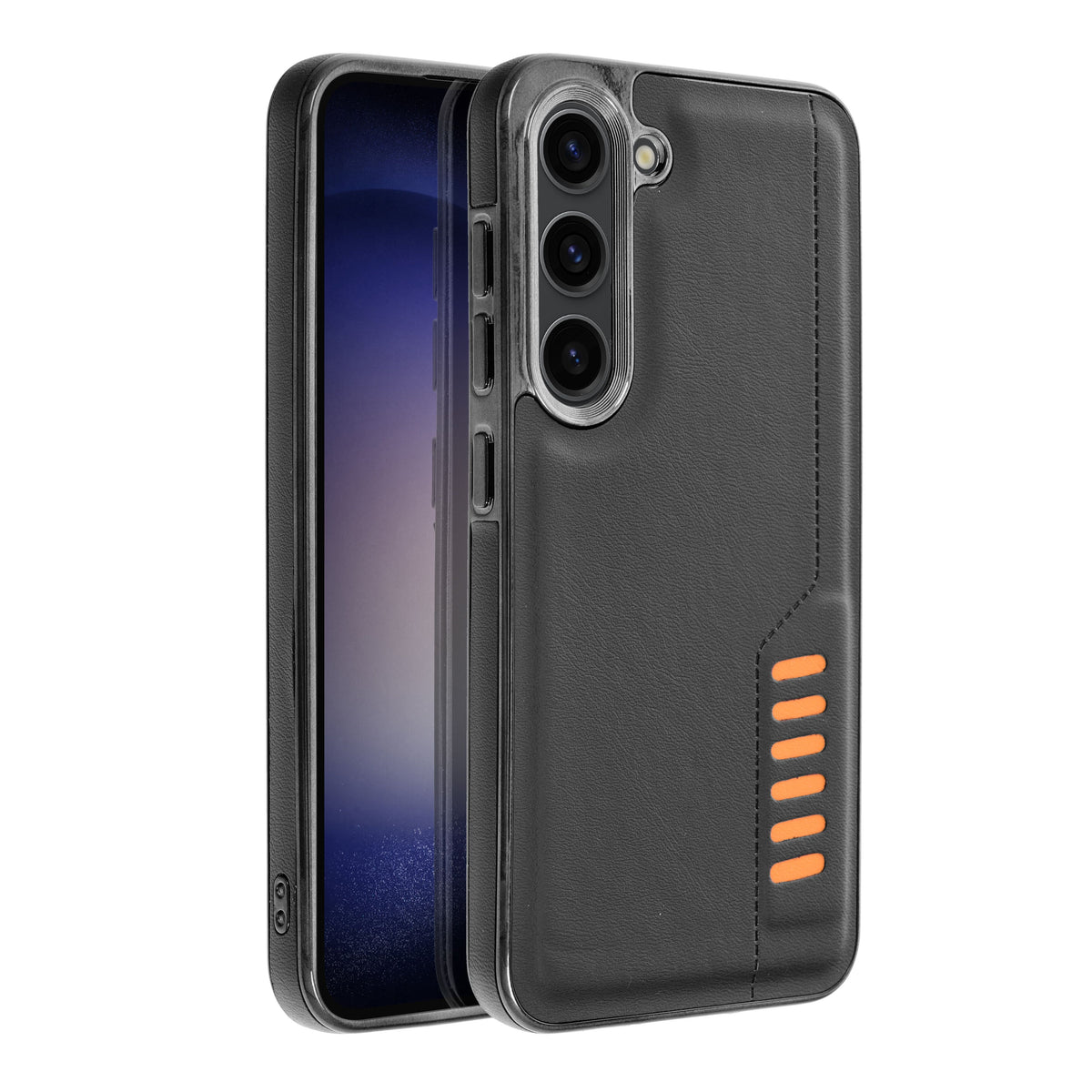 Aizsargvāciņš Samsung S23 – MILANO, melns